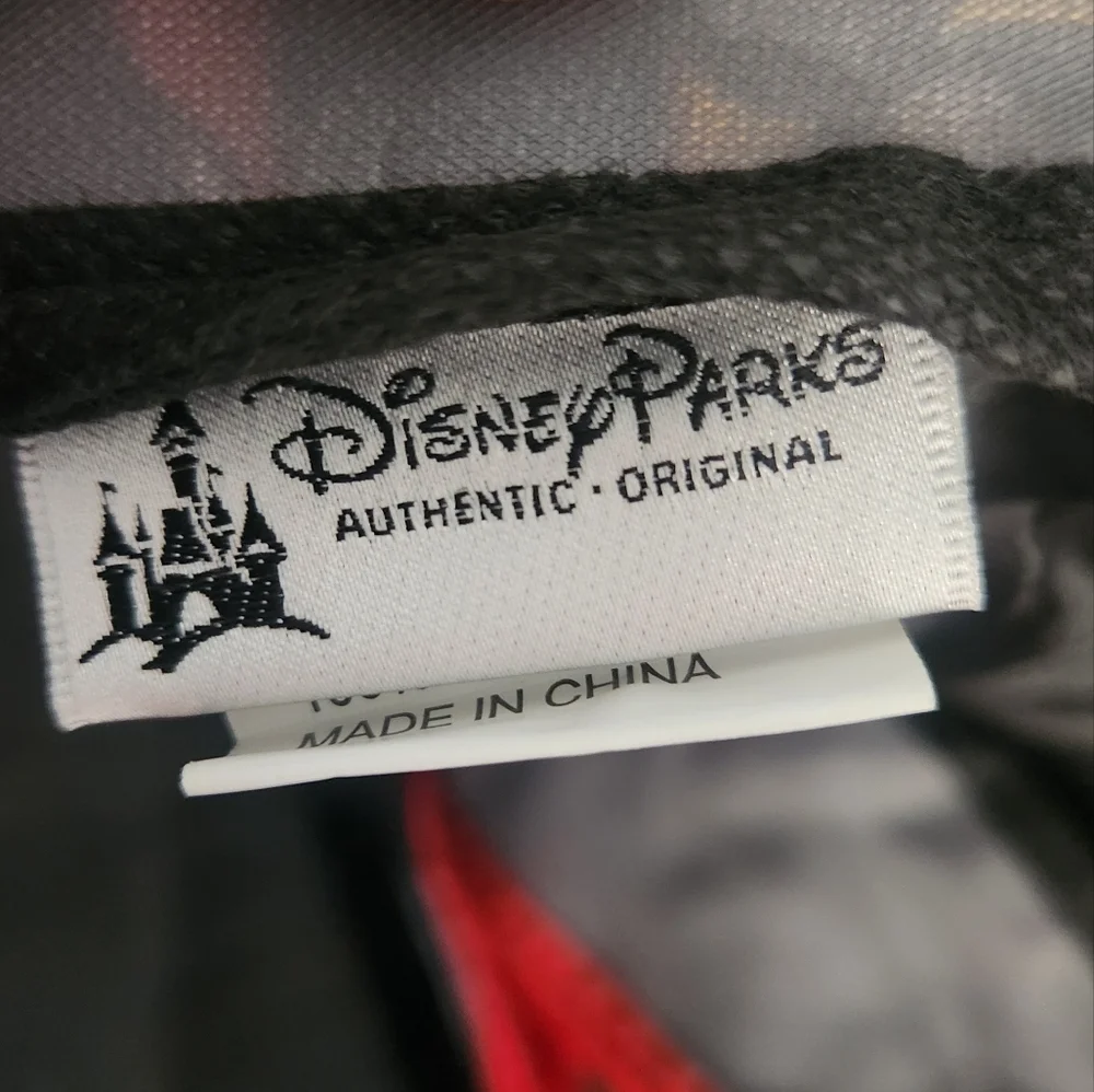 Disney Parks Authentic Black and Red Backpack - Picture 7 of 8